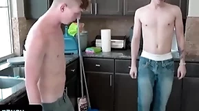 - innocent cute boy gets tricked by his older to take his big dick