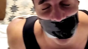 Dio characi looks so helpless right now. he is extremely attractive dominating other guys and got even hotter bound and gagged. i wouldn't let him go so soon