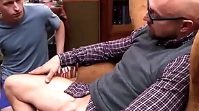 Gaycesthd - cute step descendant family fucked wide of big dick step dad after catching him jerking off - adam snow, noah white