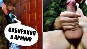 Gay sucked off a military man so as not to join get under one's army!!! dirty russian talk! humiliation! domination!