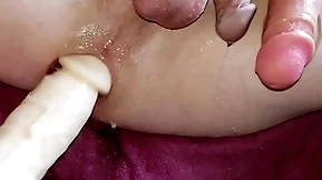 Double trouble dildos great creampie