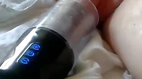 Sex toy fucked and sucked my soul connected with my cum