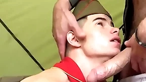 Tiny twink enjoying big meaty cock in mouth and in hole bareback-scoutboys.net