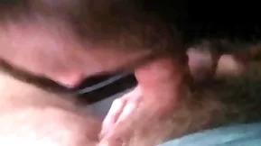 Stepdad getting blowjob in hardware store parking lot