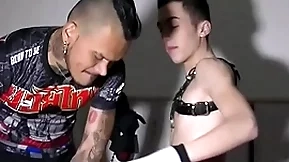 Sexy french twink initiate anent sado maso fetish by pablo bravo