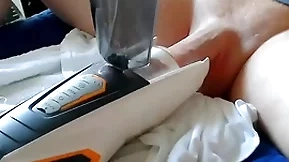 Sex toy fucked increased by sucked my breast
