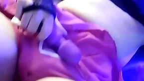 Sissy femboy cums while convict in chastity