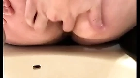 Cum dump pushes quantities out of his hole