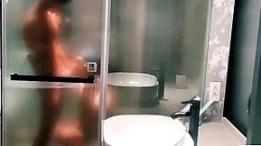 I fucked two handsome bisexuals in my bathroom. Bohemian unannounced version