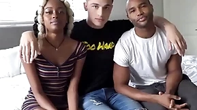 Karma mira let bi black hubby got fucked by big white dick