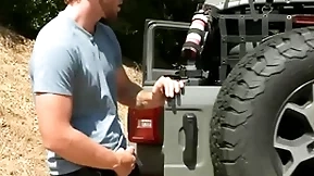 Voyeur jock goes and fuck standed stud