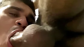 Nicely sucking the skinny big dick