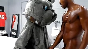 Hothouse - juicy andre donovan pounds his team's mascott tight white asshole