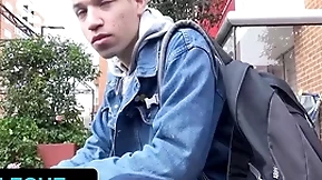 Latin leche - skinny fit straight boy nick bianco agrees to drill stranger's asshole on camera