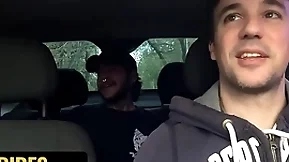 Hot driver jonas matt agrees to give chiwi black a ride even if he gives him his asshole - dick rides