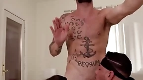 Biphoria - hot karate master trains students with his big dick