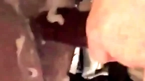 Fucked with cream in the sling