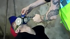 Nicky deepthroat denk take gasmask