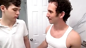 Young cute twink & greg mckeon sex in living room