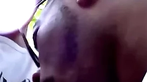 Hung brian seduces and barebacks black bottom token